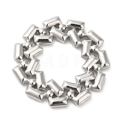 Non-Tarnish 304 Stainless Steel Linking Rings STAS-A085-06P-1