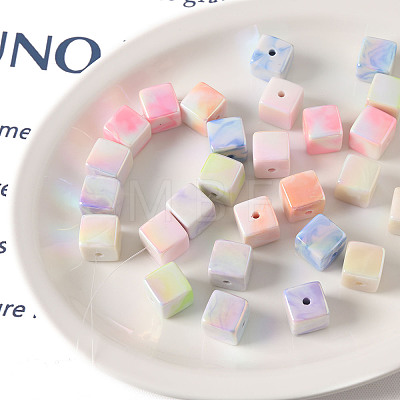 Transparent Acrylic Beads OACR-H038-11-1