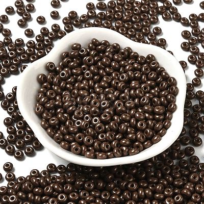 Baking Paint Glass Seed Beads SEED-B001-02A-02-1