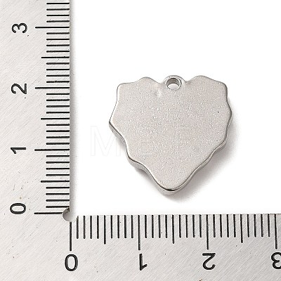 Non-Tarnish 304 Stainless Steel Pendants X-STAS-R223-19-1