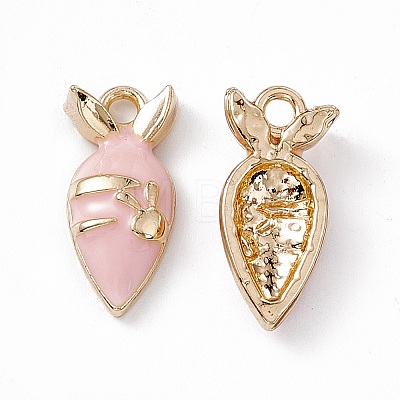 Alloy Enamel Pendants PALLOY-P287-12G-03-1