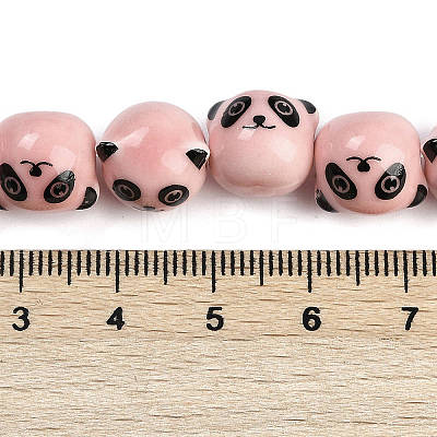 Handmade Porcelain Beads Strands PORC-P029-02D-1