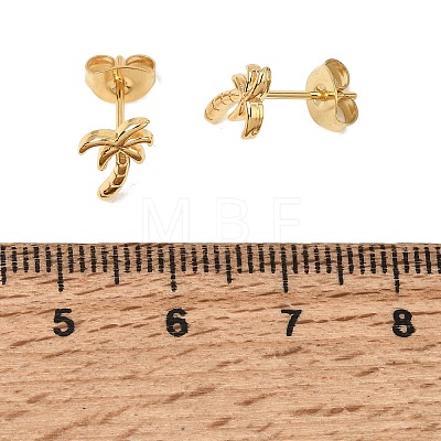304 Stainless Steel Stud Earrings for Women SA-CBA7062-25G-1