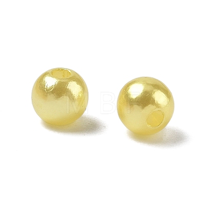 Imitation Pearl Acrylic Beads PL609-6-1