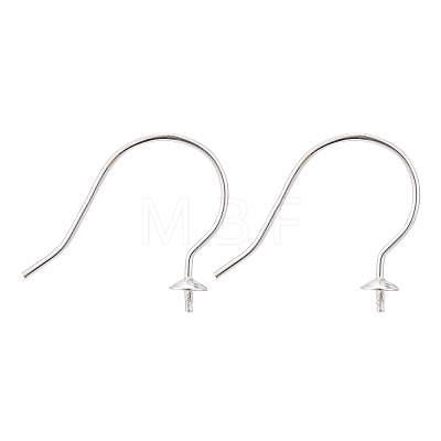 925 Sterling Silver Earring Hooks STER-I014-12S-1