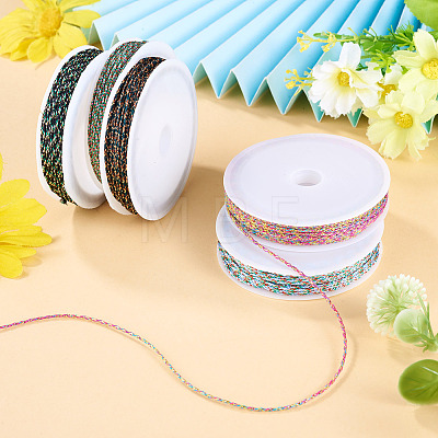 50M 5 Colors Braided Polyester Cords OCOR-TA0003-58B-1