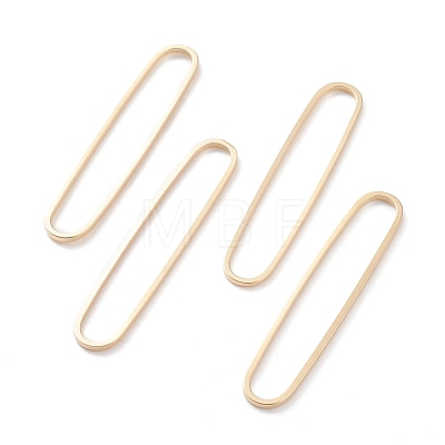 Brass Linking Rings KK-Y003-04G-G-1