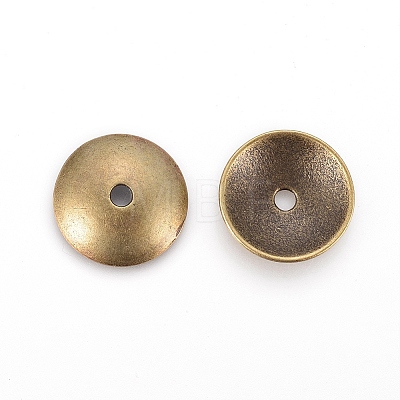 Alloy Beads Caps EA11072Y-AB-1