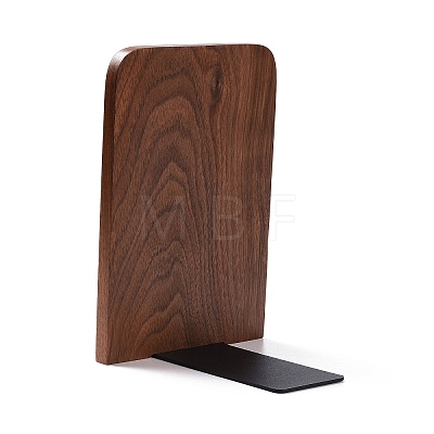 Non-Skid Wood Bookend Display Stands OFST-PW0002-151B-B01-1