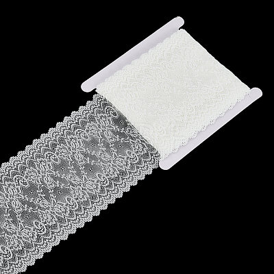 1 Roll 10% Spandex & 90% Nylon Lace Ribbon OCOR-OC0001-96C-1