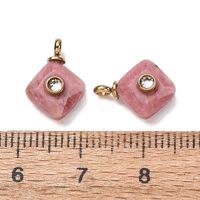 Natural Rhodonite Pendants STAS-C184-14A-02-1
