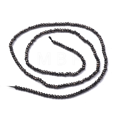 Electroplate Glass Beads Strands GLAA-F079-A-FP10-1