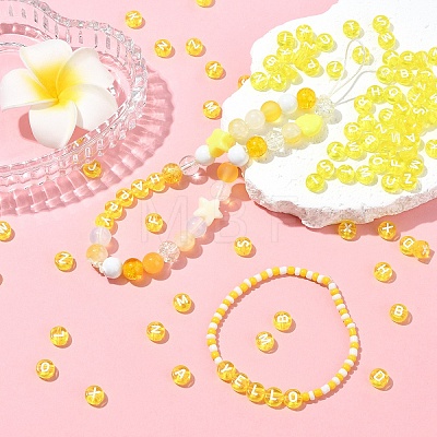 150Pcs Transparent Acrylic Beads TACR-YW0002-32A-1