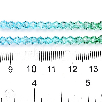 Baking Painted Glass Bead Strands DGLA-A039-T2mm-A018-1