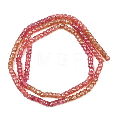 Cubic Zirconia Beads Strands ZIRC-P125-2x3mm-28-1