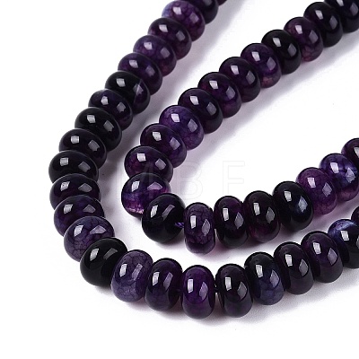 Natural Agate Beads Strands G-Q613-01E-11-1