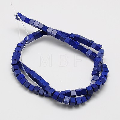 Synthetic Turquoise Beads Strands TURQ-G108-4x4mm-04-1