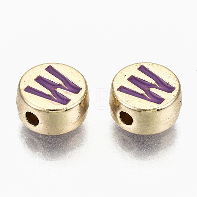 Alloy Enamel Beads LS-X-ENAM-S122-029W-RS-1