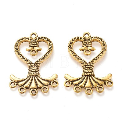 Tibetan Style Alloy Chandelier Components Links PALLOY-P172-065AG-1