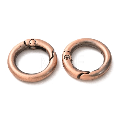Alloy Spring Gate Rings PALLOY-H245-R-1