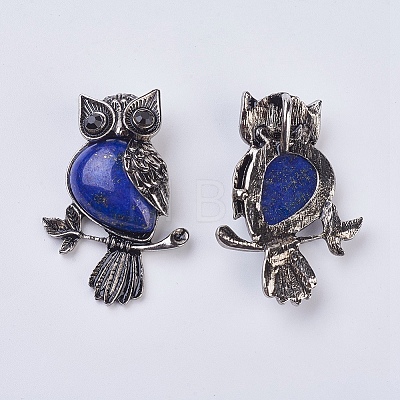 Natural Lapis Lazuli Pendant X-G-F529-C12-1
