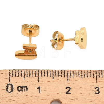 304 Stainless Steel Stud Earrings EJEW-I321-01G-03-1