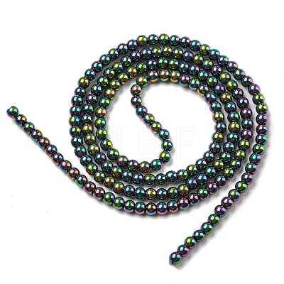 Electroplate Glass Beads Strands EGLA-K014-A-FP12-1