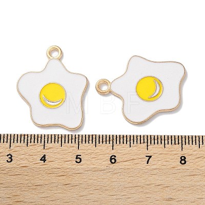 Alloy Enamel Pendants ENAM-O001-06A-G-1