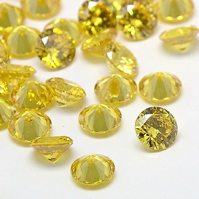 Cubic Zirconia Cabochons ZIRC-M002-8mm-003-1