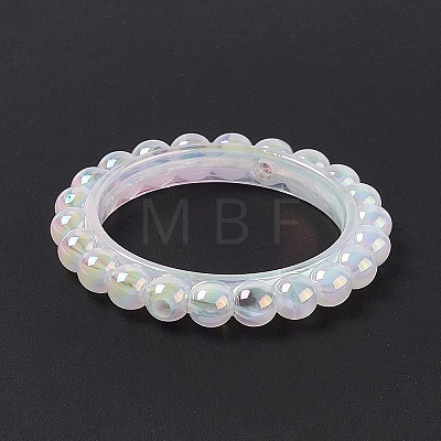 UV Plating Opaque Acrylic Beads Frames PACR-M003-03G-1