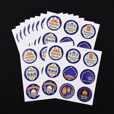Lesser Bairam Theme Paper Stickers DIY-L063-A07-1