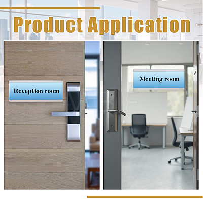 8Pcs Aluminium Alloy Commodity Label Display FIND-BC0019-69B-02-1