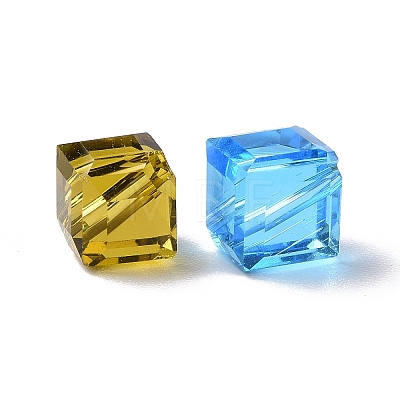 Imitation Austrian Crystal Beads SWAR-F069-7x7mm-M-1