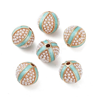 Alloy Enamel Beads FIND-E046-11G-05-1