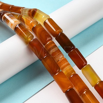 Natural Agate Beads Strands G-H295-E01-03-1