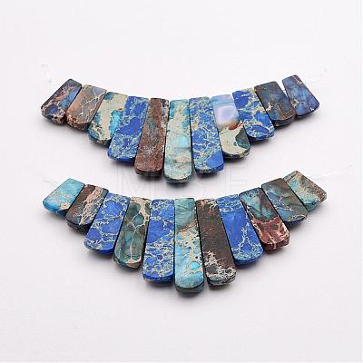 Natural Imperial Jasper Beads Strands G-P298-A04-1