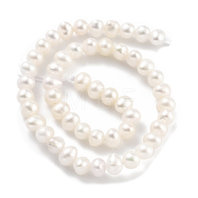 Natural Cultured Freshwater Pearl Beads Strands PEAR-C003-08C-1