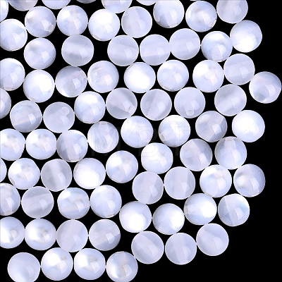 120Pcs Transparent Resin Beads RESI-PA0001-23A-1
