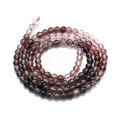 Natural Black Moonstone Beads Strands G-D0013-02-1