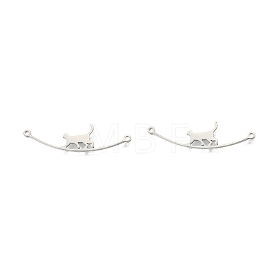 Non-Tarnish 201 Stainless Steel Connector Charms X-STAS-N098-094P-1