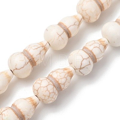 Synthetic Turquoise Dyed Beads Strands G-B184-B01-03-1