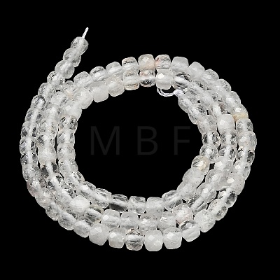 Natural Quartz Crystal Beads Strands GG-CBAB953-A01-4mm-1
