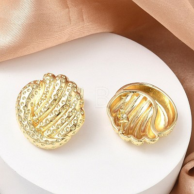 Brass Stud Earrings KK-CBAD851-30G-1