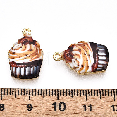 Printed Alloy Pendants ENAM-N056-202B-1