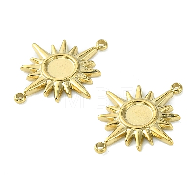 304 Stainless Steel Cabochon Connector Settings X-STAS-L269-066G-1