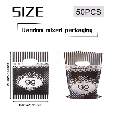 Printed Plastic Bags X-PE-T003-15x20cm-01-1