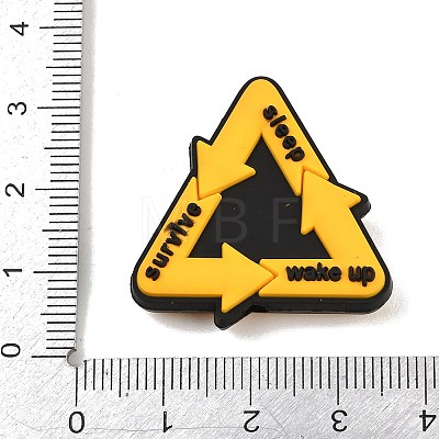 Funny Silicone Beads PL-T045-01F-1