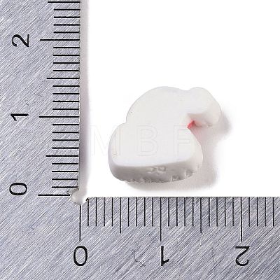 Opaque Christmas Theme Resin Cabochons RESI-H162-06I-1