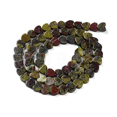 Natural Dragon Blood Beads Strands G-M403-A25-02-1