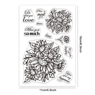 Custom PVC Plastic Clear Stamps DIY-WH0448-0254-1